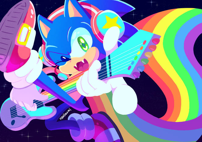 Sonic Birthday Pride